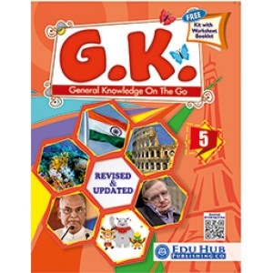 Edu Hub General Knowledge on the Go - 5 (Free Kit with Worksheet Booklet)